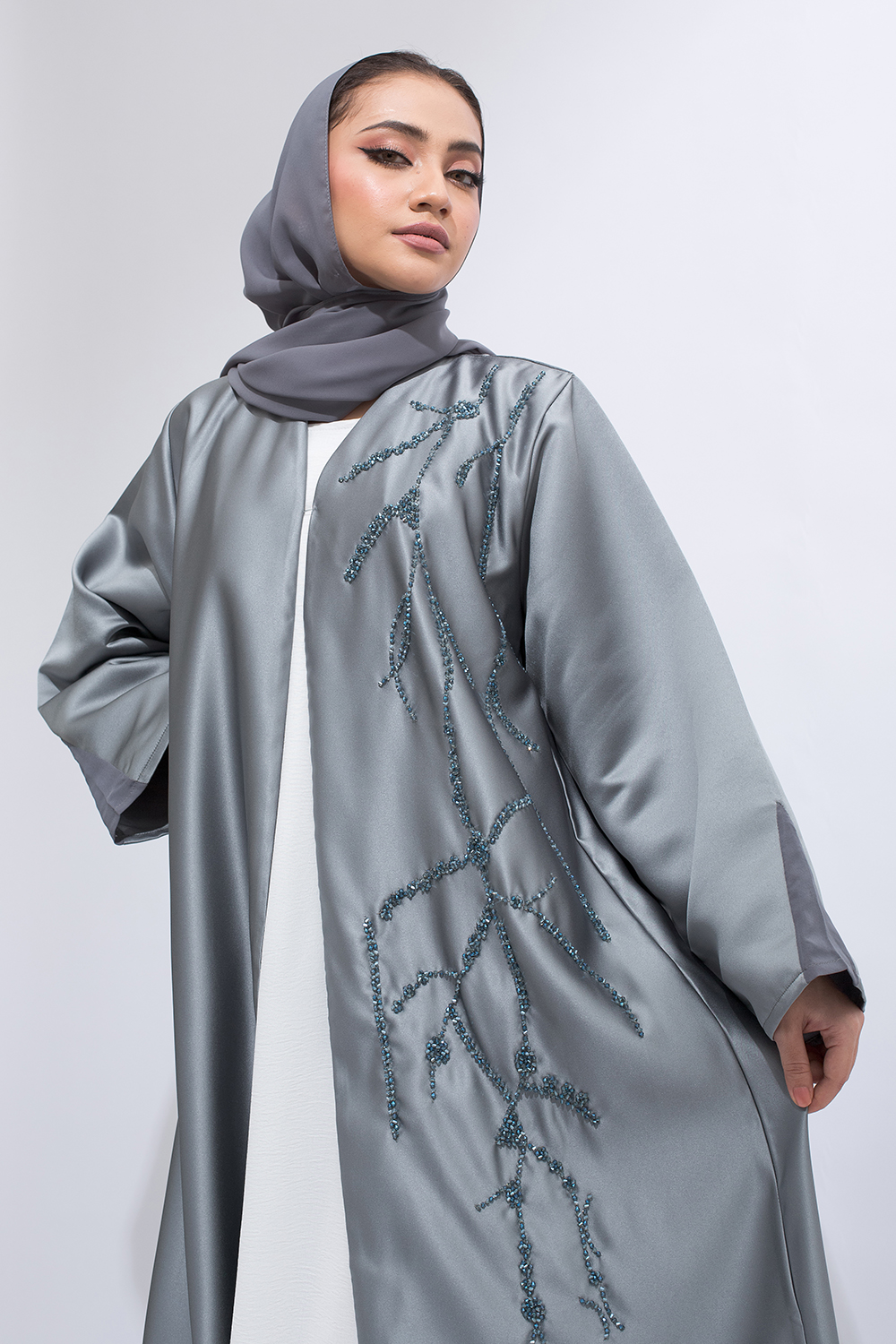 Dubai Bling Luxe Beaded Embroidered Handwork